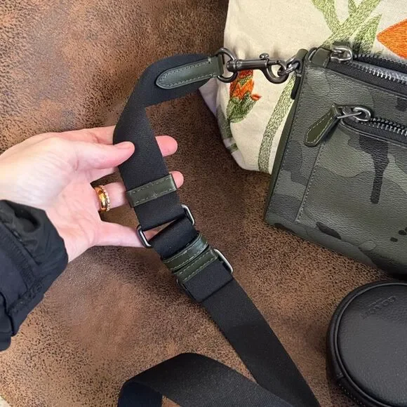 Coach Camo Holden Crossbody C9972 2022 Multi Pouch Convertible Unisex BNWT $350 - Picture 4 of 12